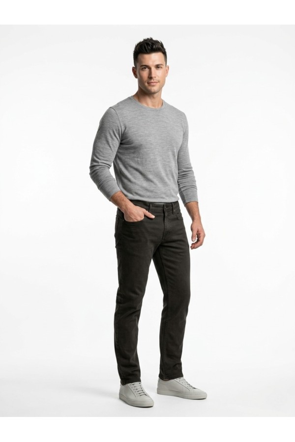 Premium Tencel  Koyu Kahve Pantolon